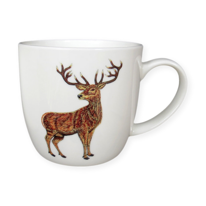 Stags Mug (medium round sided)