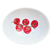 Tomatoes 18cm oval bowl