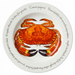 Crab 30cm Deep Rimmed Plate