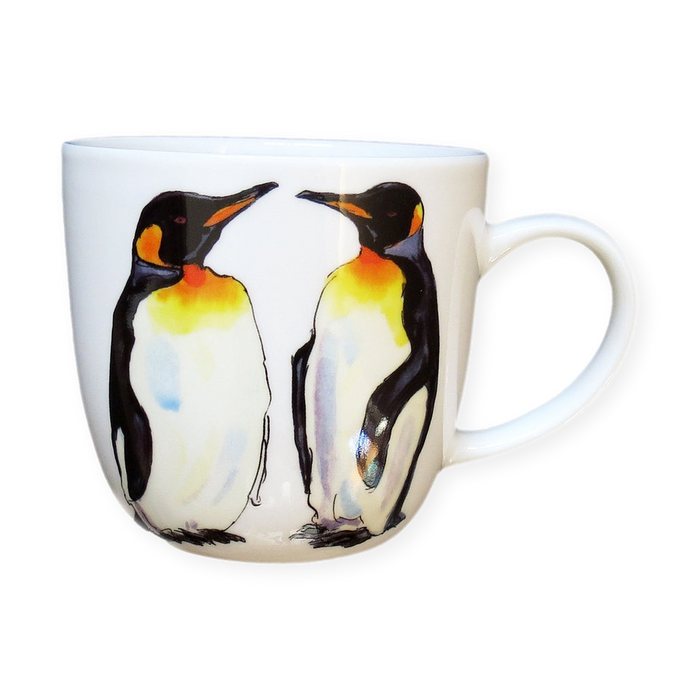 King Penguin Mug (medium round sided)