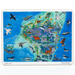 North Uist Map LARGE Tablemat