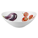 Vegetables 18cm oval bowl