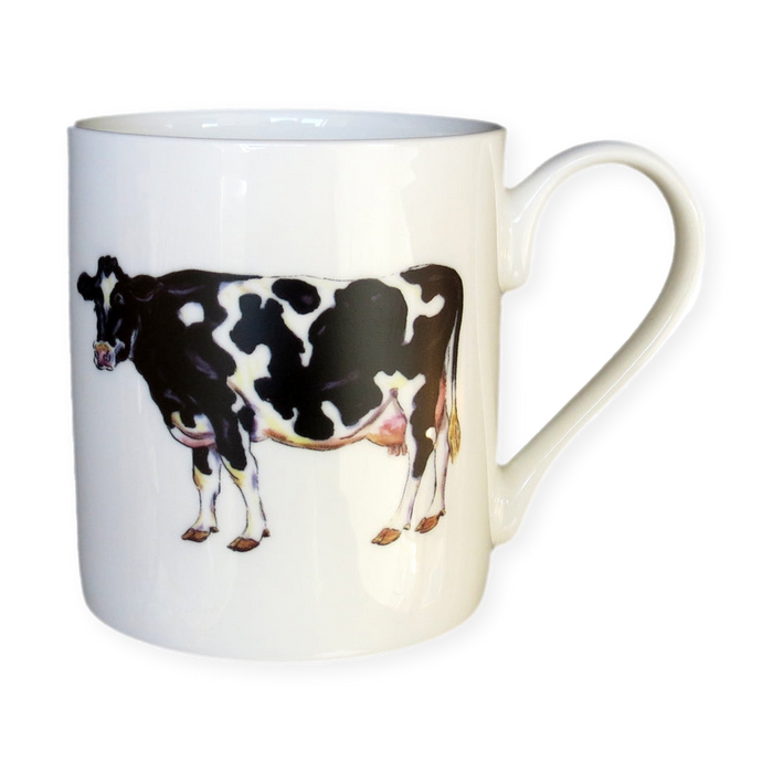 Holstein-Friesian Cow Mug (medium straight sided)