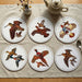 British Gamebirds Tablemat Set of 6 by Richard Bramble