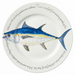Bluefin Tuna 30cm Flat Rimmed Plate