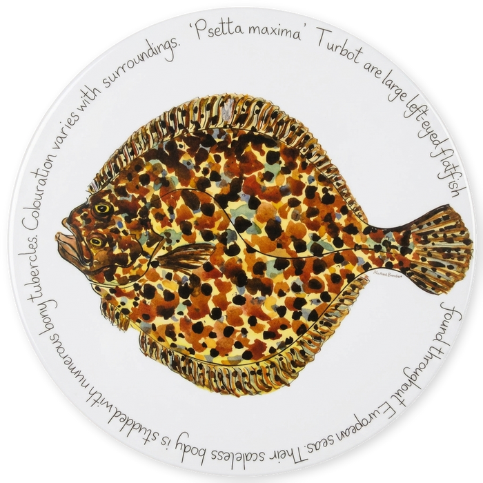 Turbot tablemat