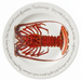 Spiny Lobster 30cm Deep Rimmed Plate