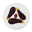 Richard Bramble Aubergine Coaster