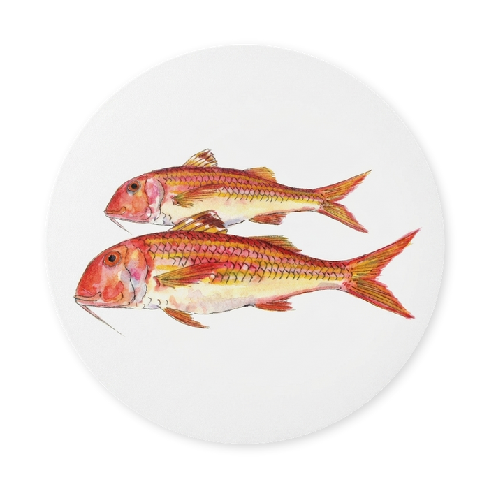 Richard Bramble Red Mullet Coaster