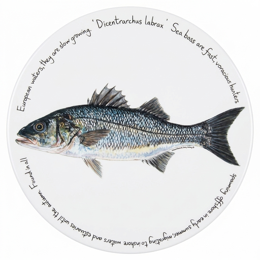 Sea Bass Tablemat