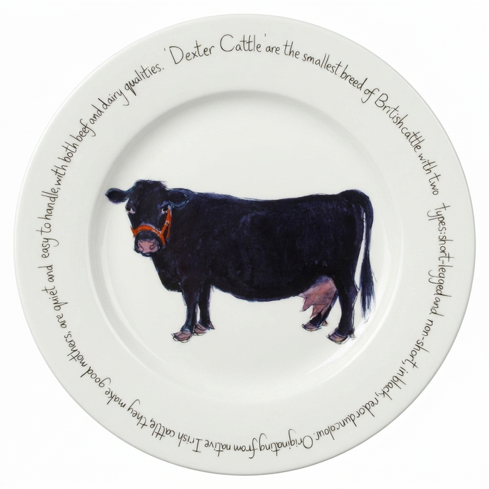 Dexter Cow 30cm Flat Rimmed Plate