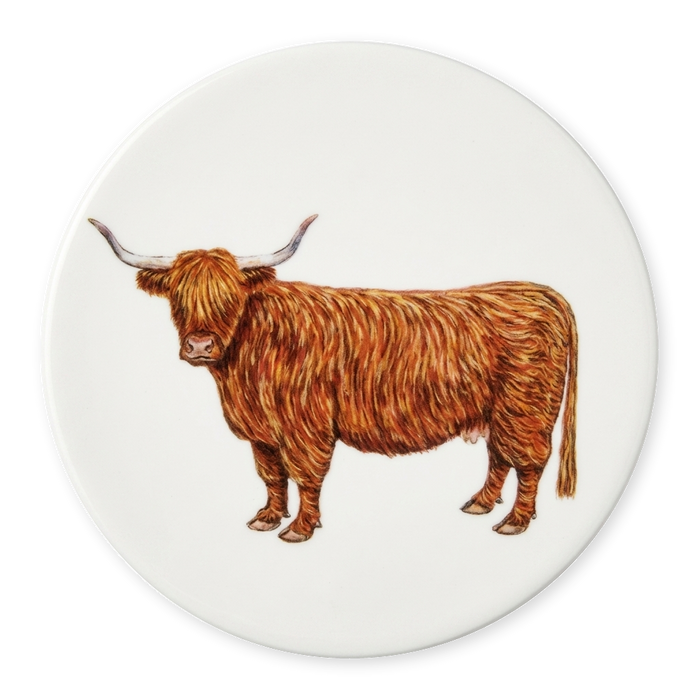 Highland Cow Coaster