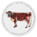 Longhorn Cow tablemat