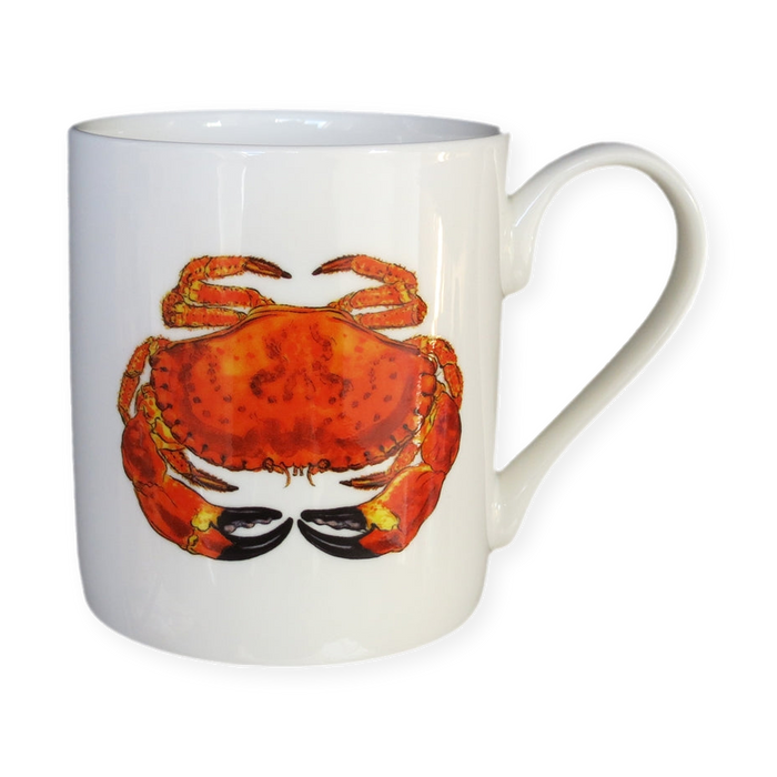 Crab & Lobster  Mug (medium straight sided)