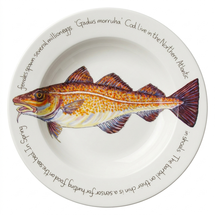 Cod 30cm Deep Rimmed Plate
