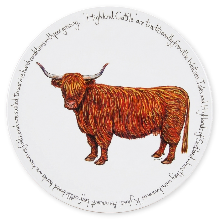 Cattle Breeds Tablemat Set of 6
