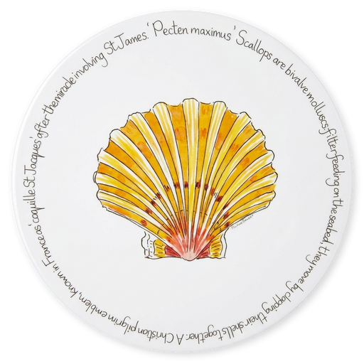 Scallop Tablemat by Richard Bramble