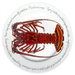 Spiny Lobster 30cm Flat Rimmed Plate