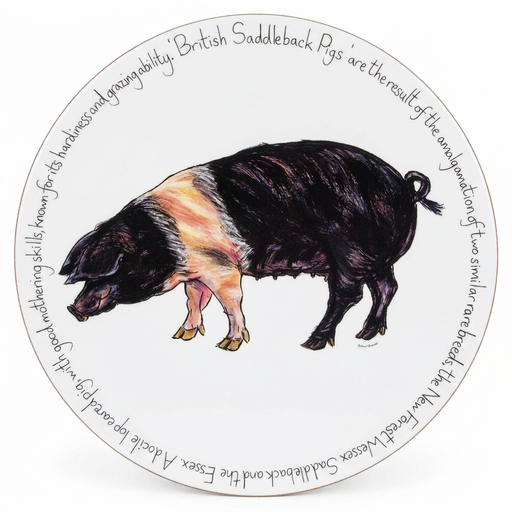 British Saddleback Pig Tablemat