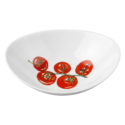 Tomatoes 18cm oval bowl