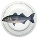 Striped Bass 30cm Flat Rimmed Plate