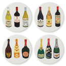 Wine & Champagne 4 coaster gift selection