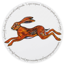 Hare Leaping Tablemat