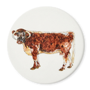 Richard Bramble Longhorn Cow Coaster