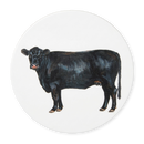 Richard Bramble Aberdeen Angus Cow Coaster