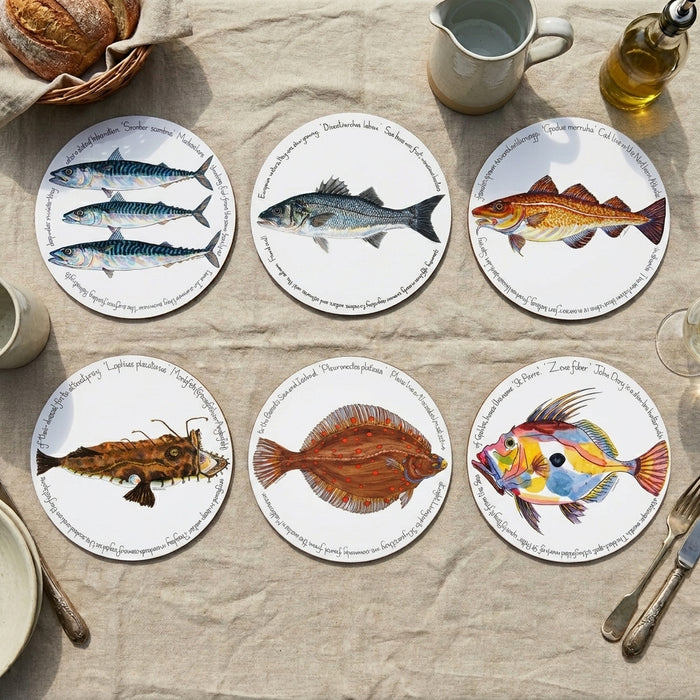 Sea Fish Tablemat Set of 6 by Richard Bramble