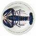 Blue Lobster 30cm Deep Rimmed Plate