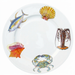 Fish & Shellfish US South Coast 30cm Flat Rimmed Plate