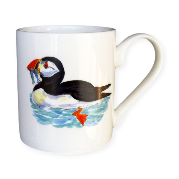 Puffin Mug (medium straight sided)
