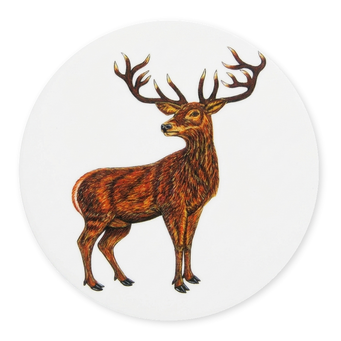 Stag Standing Coaster