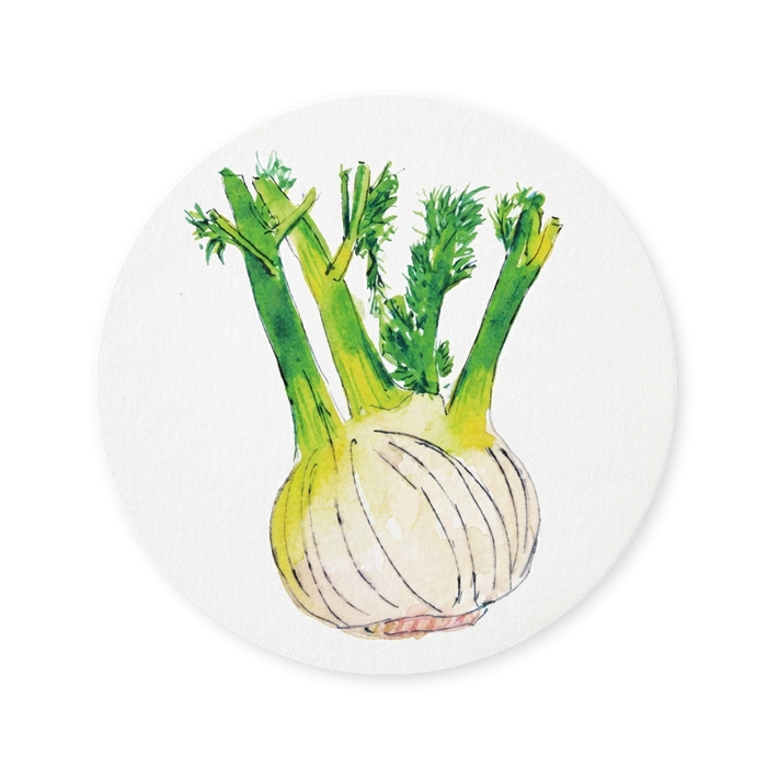 Richard Bramble Fennel Coaster