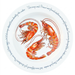 Shrimp & Prawn 30cm Deep Rimmed Plate