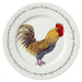 Cockerel & Rooster 30cm Flat Rimmed Plate