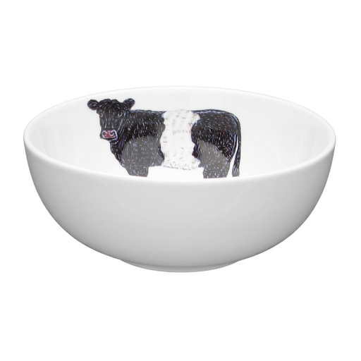 Belted Galloway Cow 16cm Bowl
