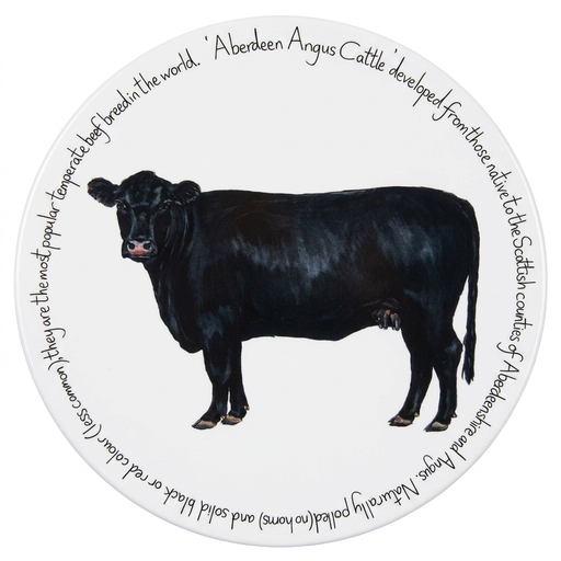 Aberdeen Angus Cow Tablemat