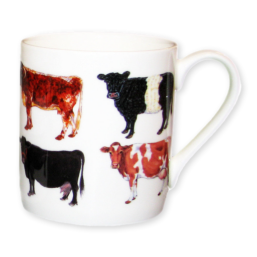 Multi Cows large mug