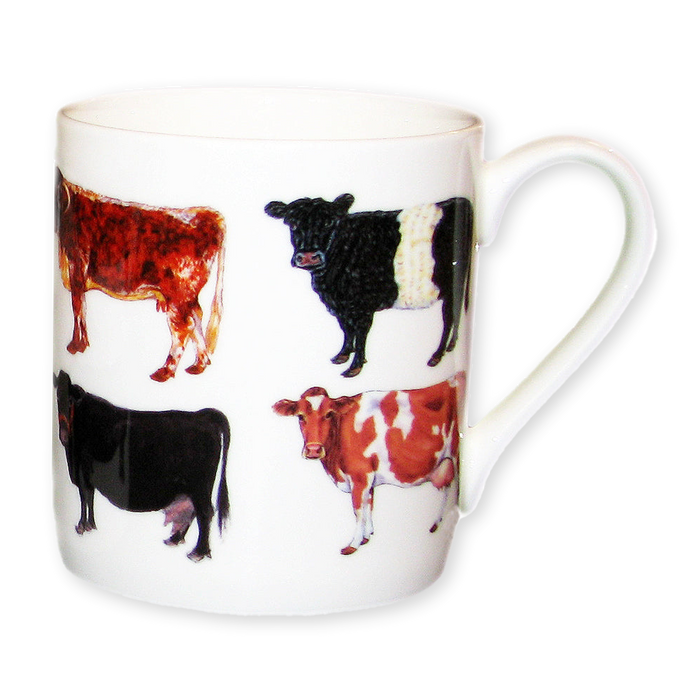 Multi Cows large mug