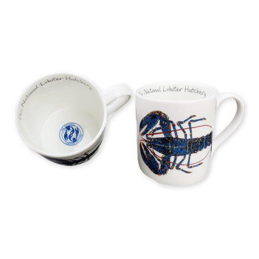 Blue Lobster National Lobster Hatchery large mug