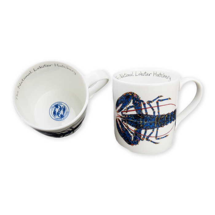Blue Lobster National Lobster Hatchery large mug
