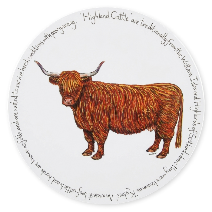 Highland Cow Tablemat