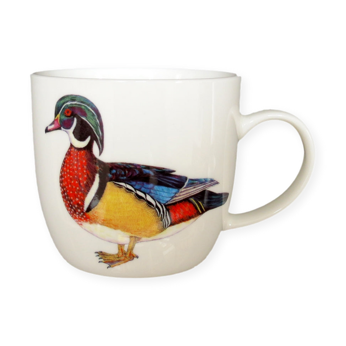 Wood Duck Mug (medium round sided)