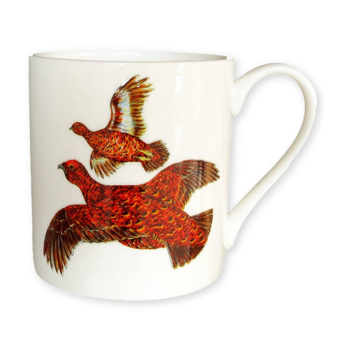 Red Grouse large mug
