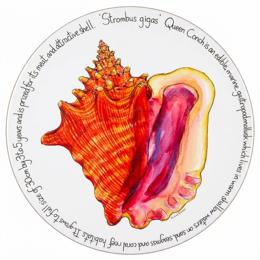 Queen Conch Tablemat
