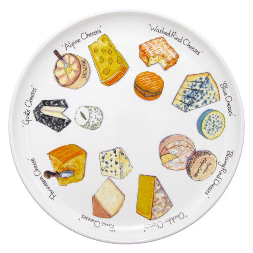 Cheese Porcelain Plate Platter | Richard Bramble