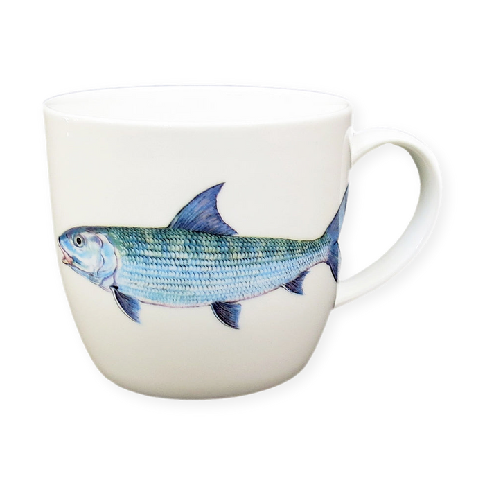 Bonefish Mug (medium round sided)