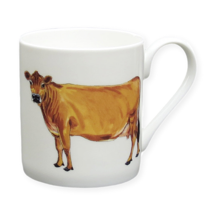 Jersey Cow Mug (medium straight sided)